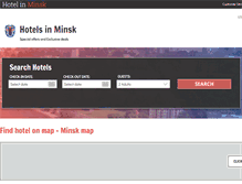 Tablet Screenshot of hotelinminsk.com